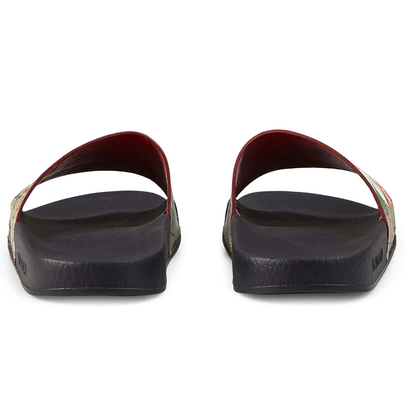 Gucci Double G Printing Leisure Drag Cool Drag In Multicolor
