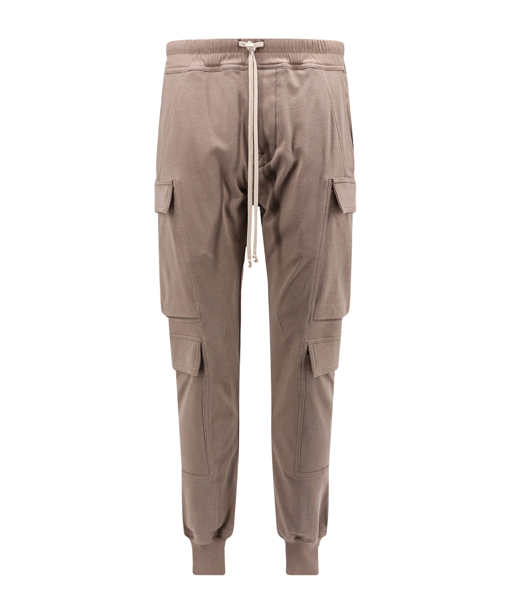Rick Owens Drawstring Casual Pants In Brown