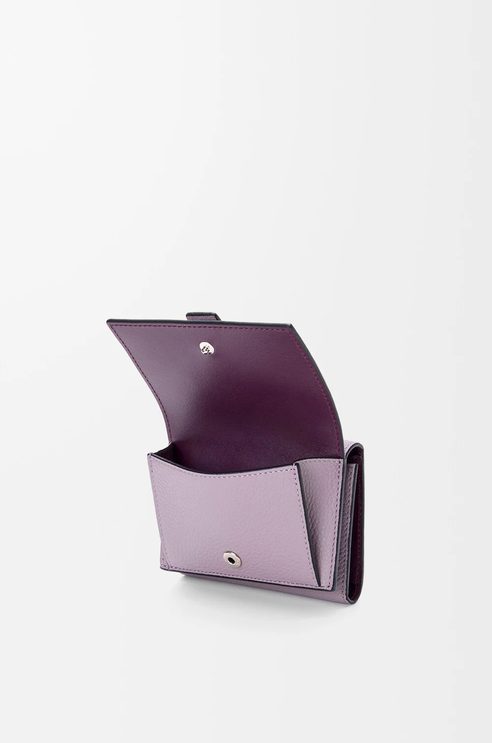 Loewe Tri Fold Wallet In Pink