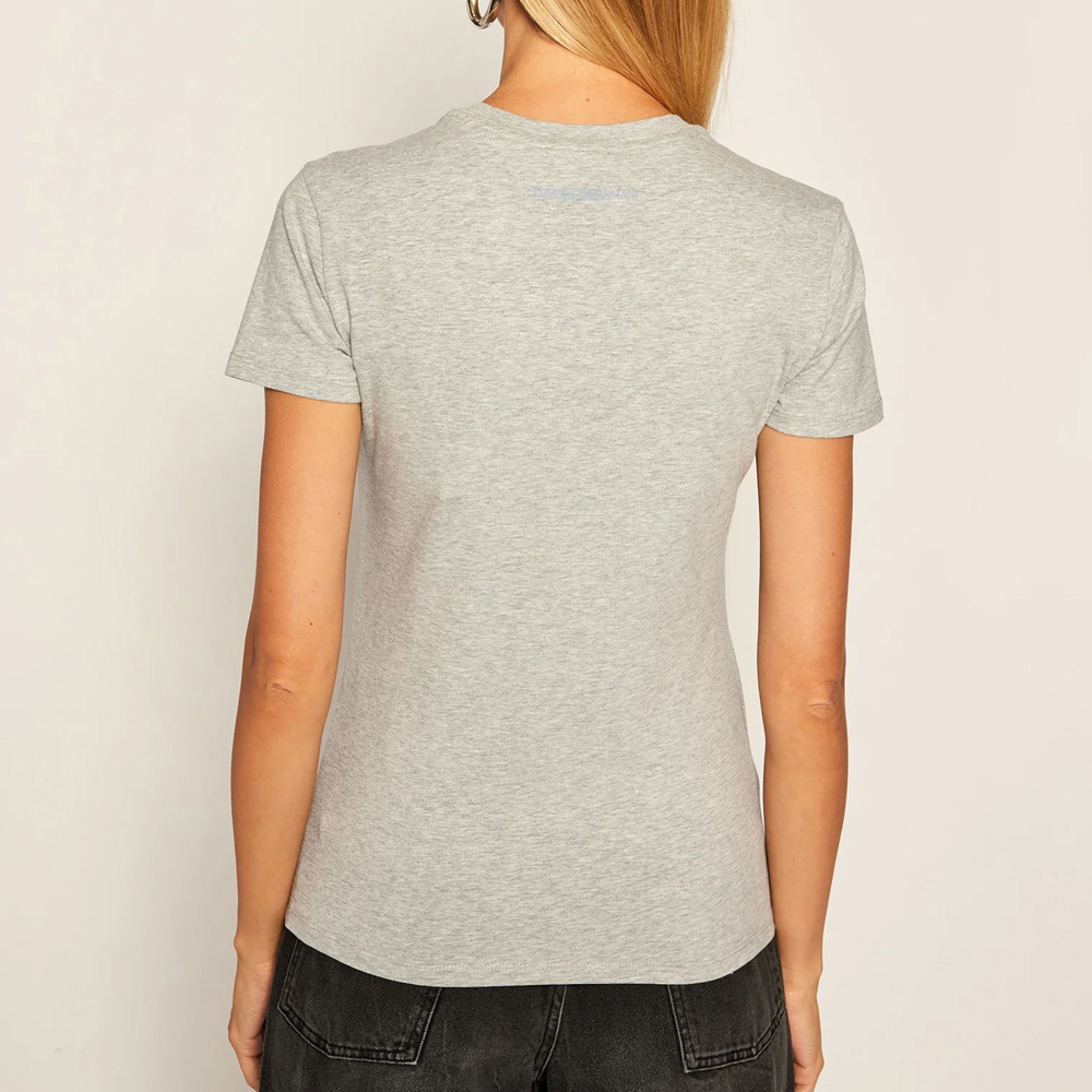 EMPORIO ARMANI ROUND COLLAR LOGO T-SHIRT