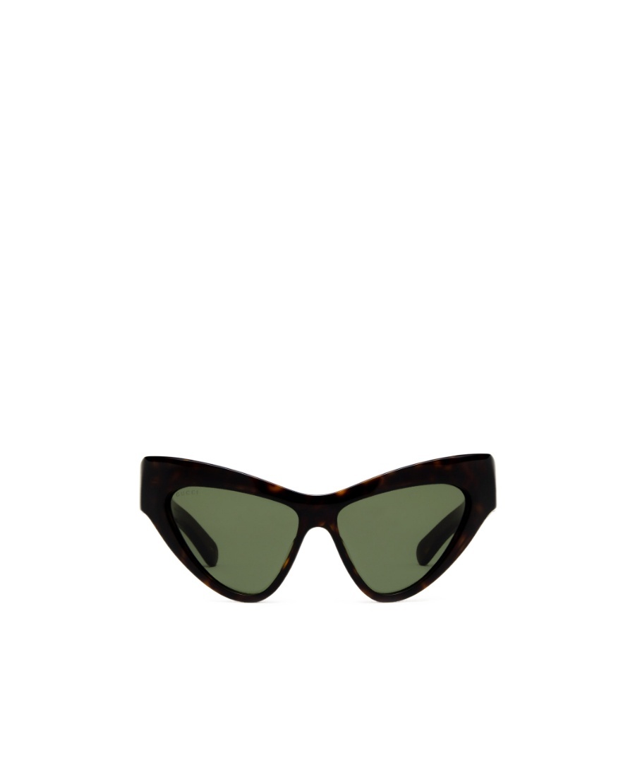 Gucci Super Cat-eye Frame Sunglasses In Black