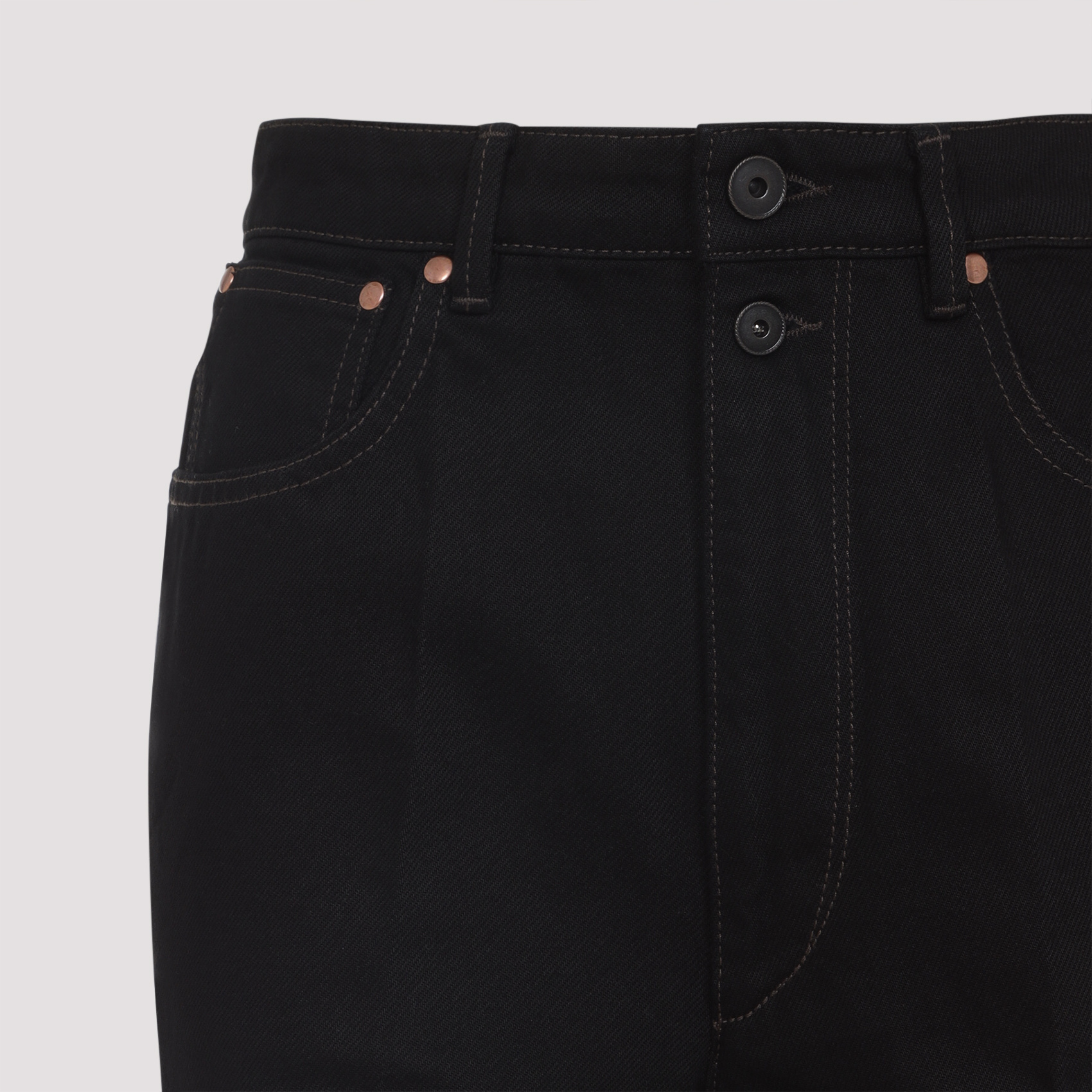 Lemaire Belt Loops Slacks In Black