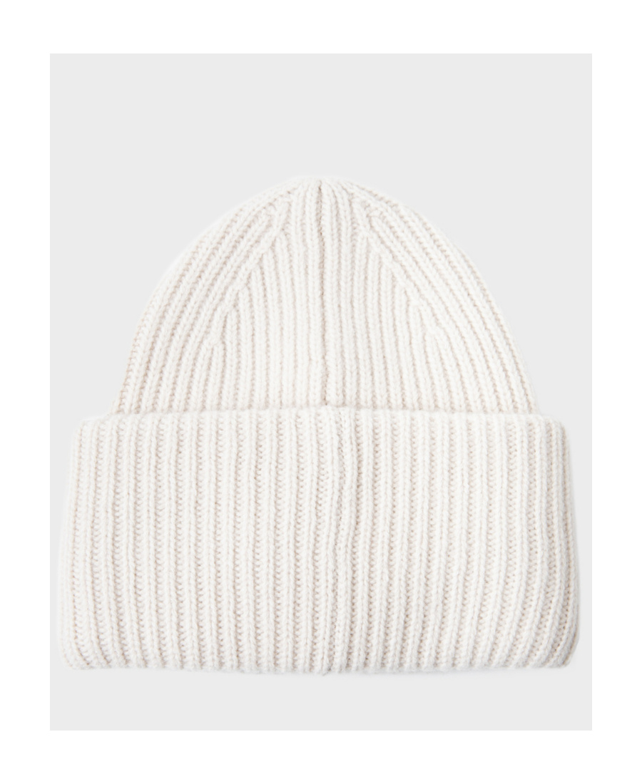 Acne Studios Knitted Beveless Urinal Cap In White