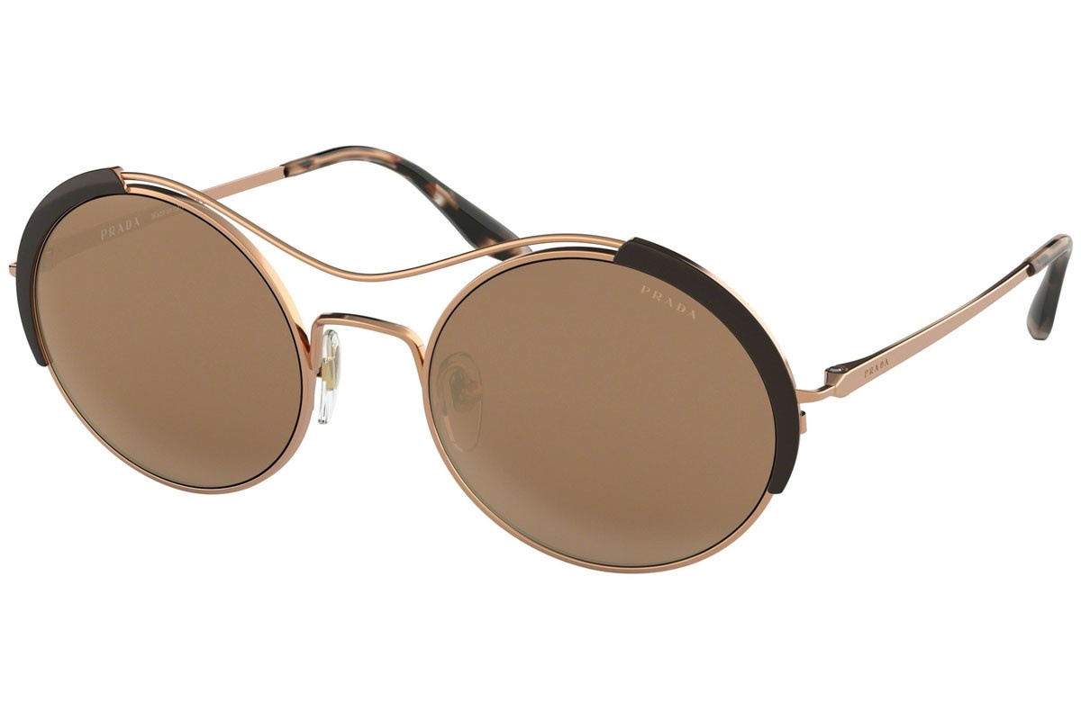 Prada Logo Sunglasses In Brown