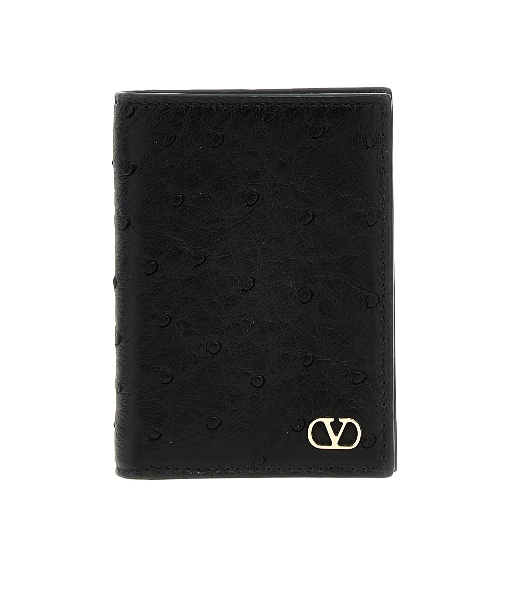 Valentino Vlogo Card Bag In Black