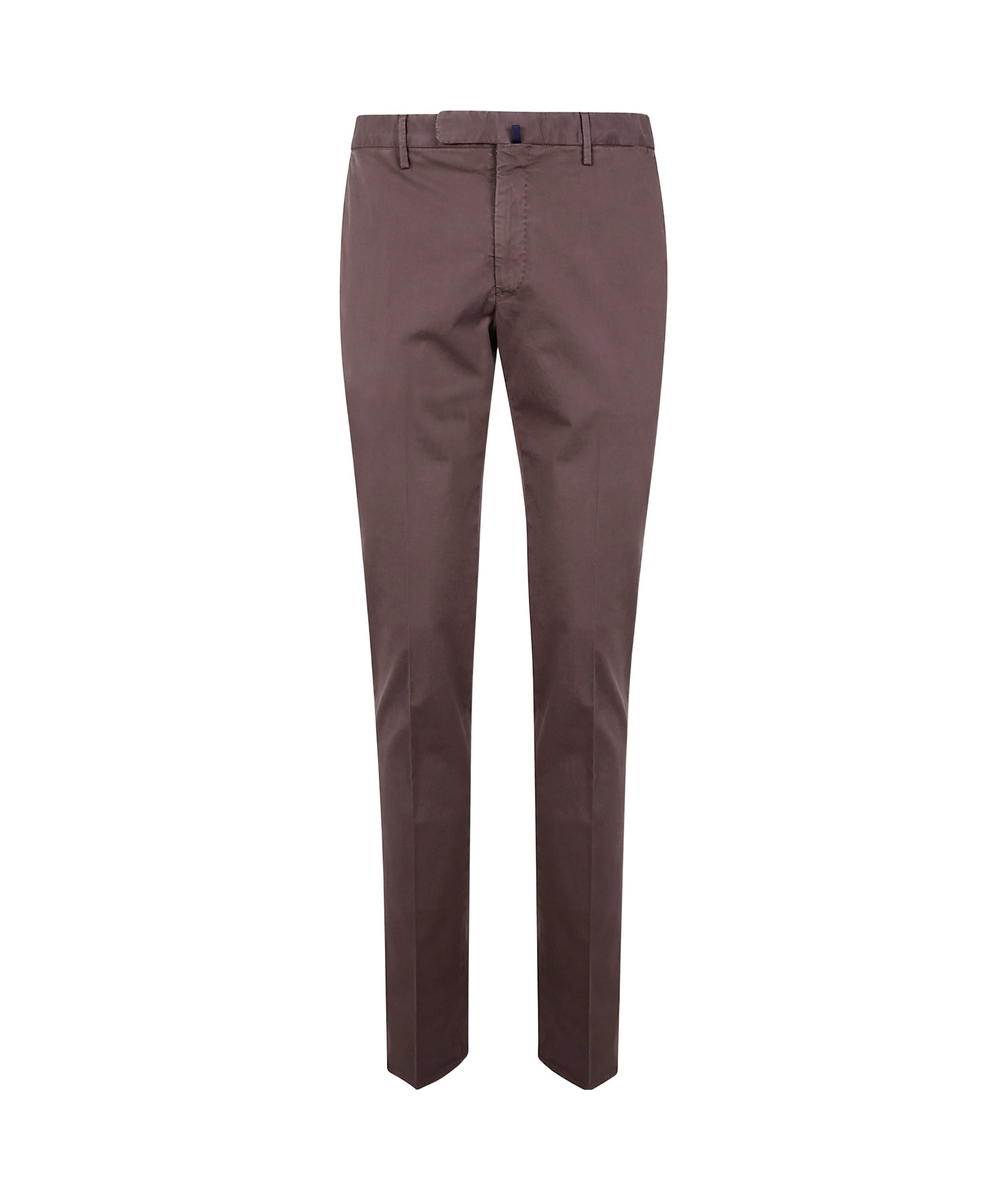 Incotex Belt-loop Casual Pants In Brown
