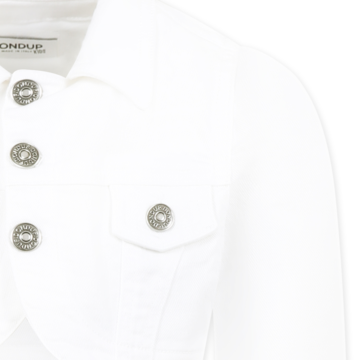Dondup Long-sleeved Jacket In White