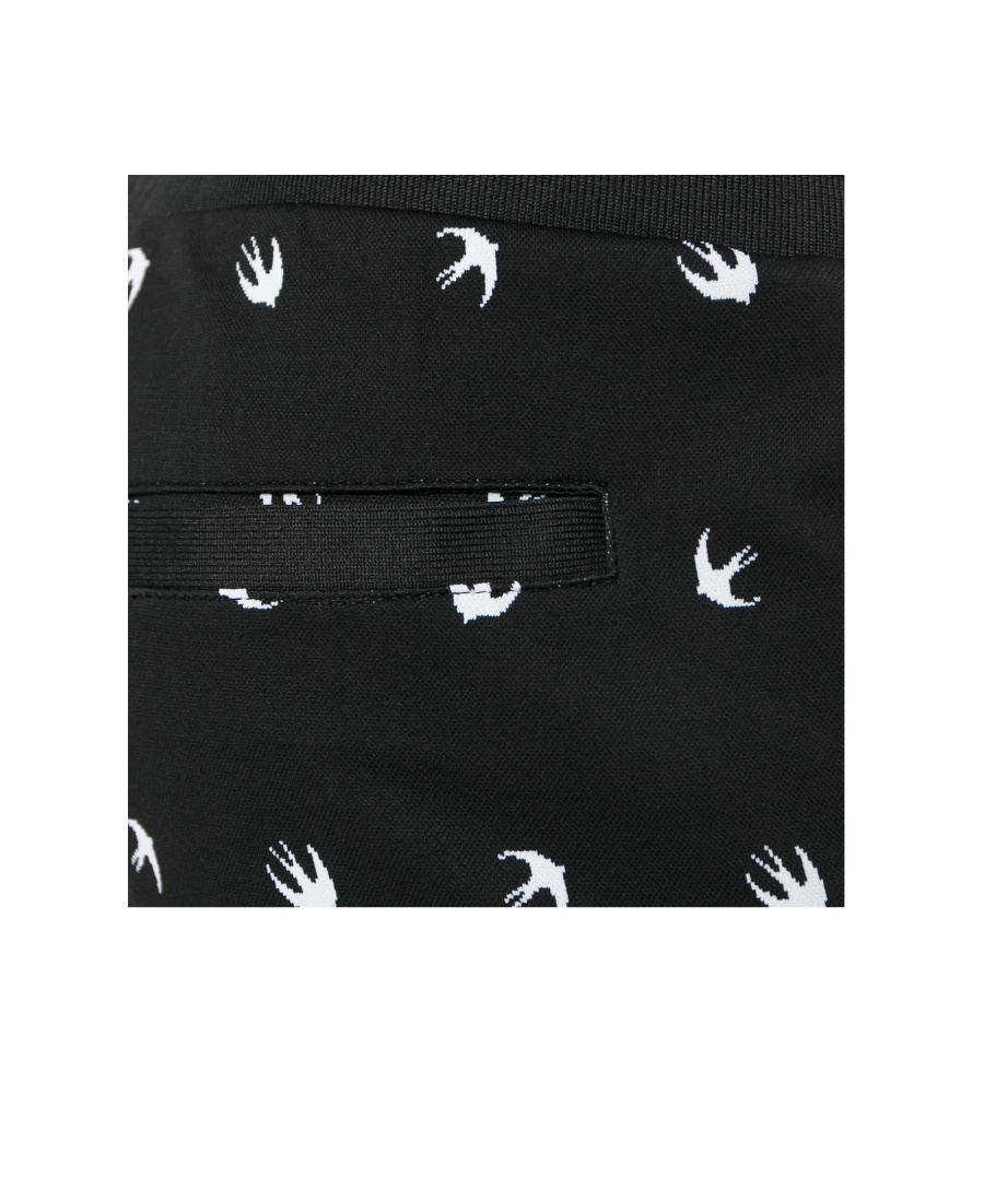 Alexander Mcqueen Feiyan Printed Sweatpants In Black