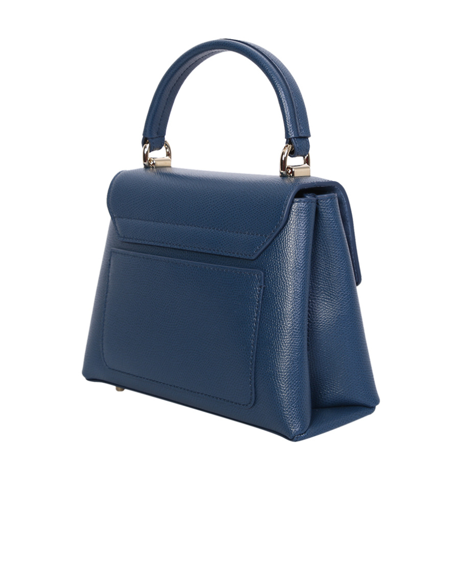 Furla Mini 1927 Tote Bag In Blue