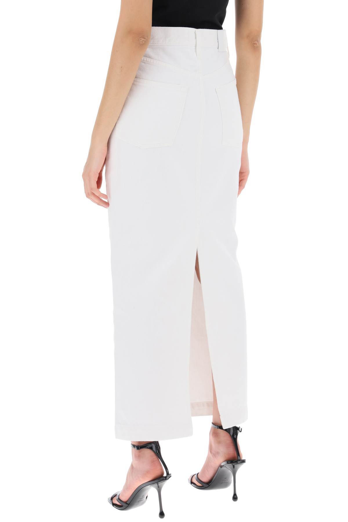 Wardrobe.nyc Denim Straight Skirt