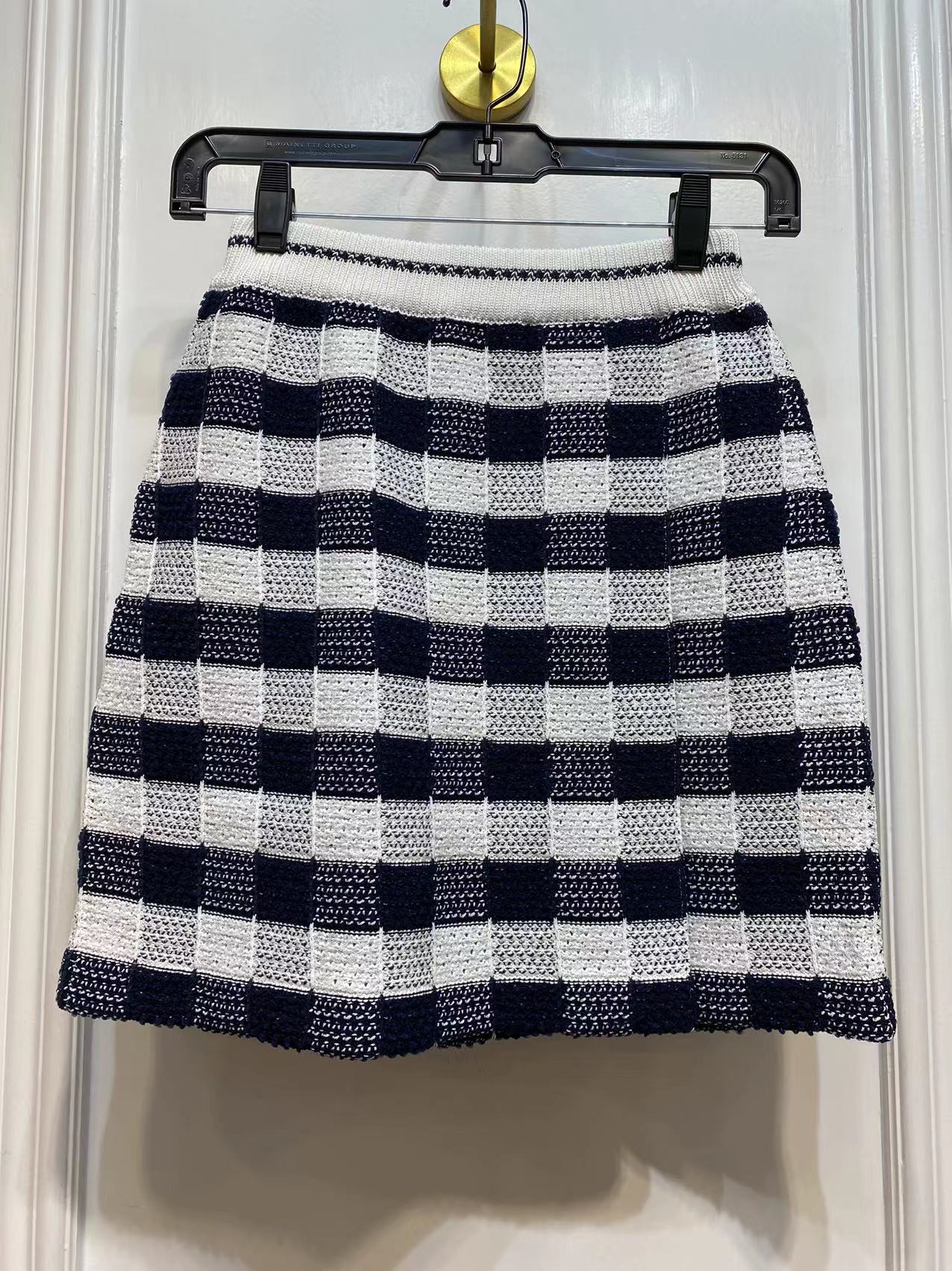 Thom Browne Gingham-check Jacquard Miniskirt In Black