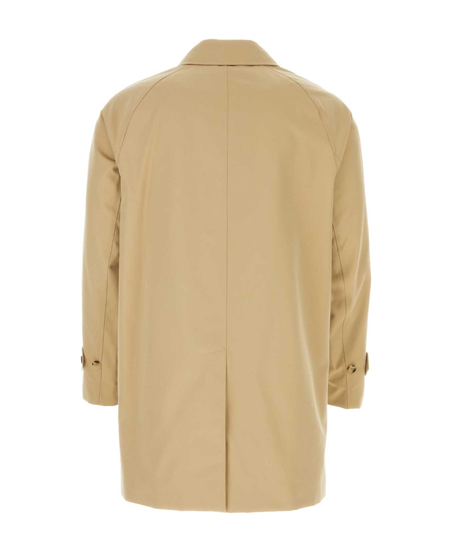 Burberry Camden Heritage Single-breasted Car Coat In Brown