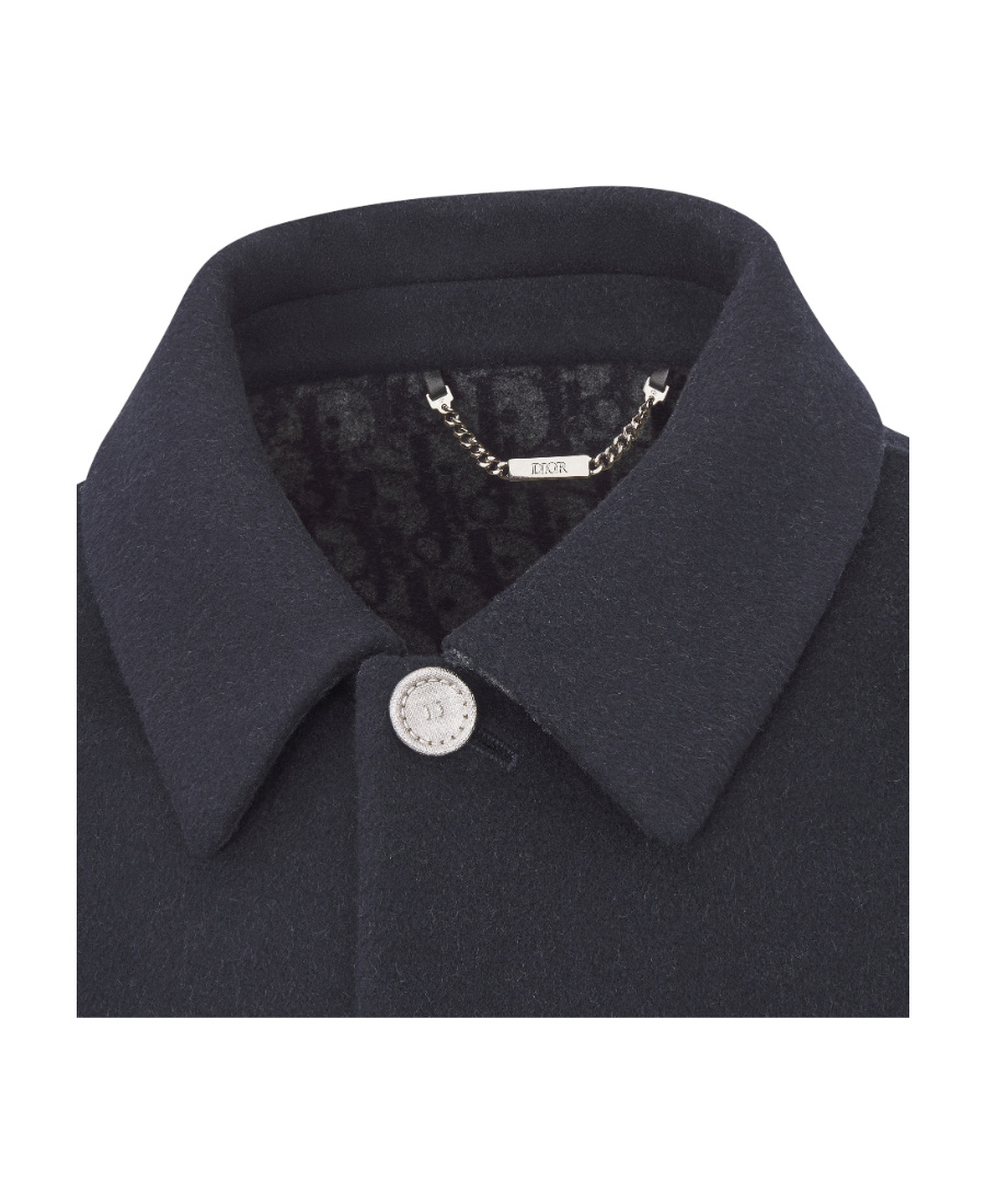 Dior Icons Tooling Casual Jacket In Blue