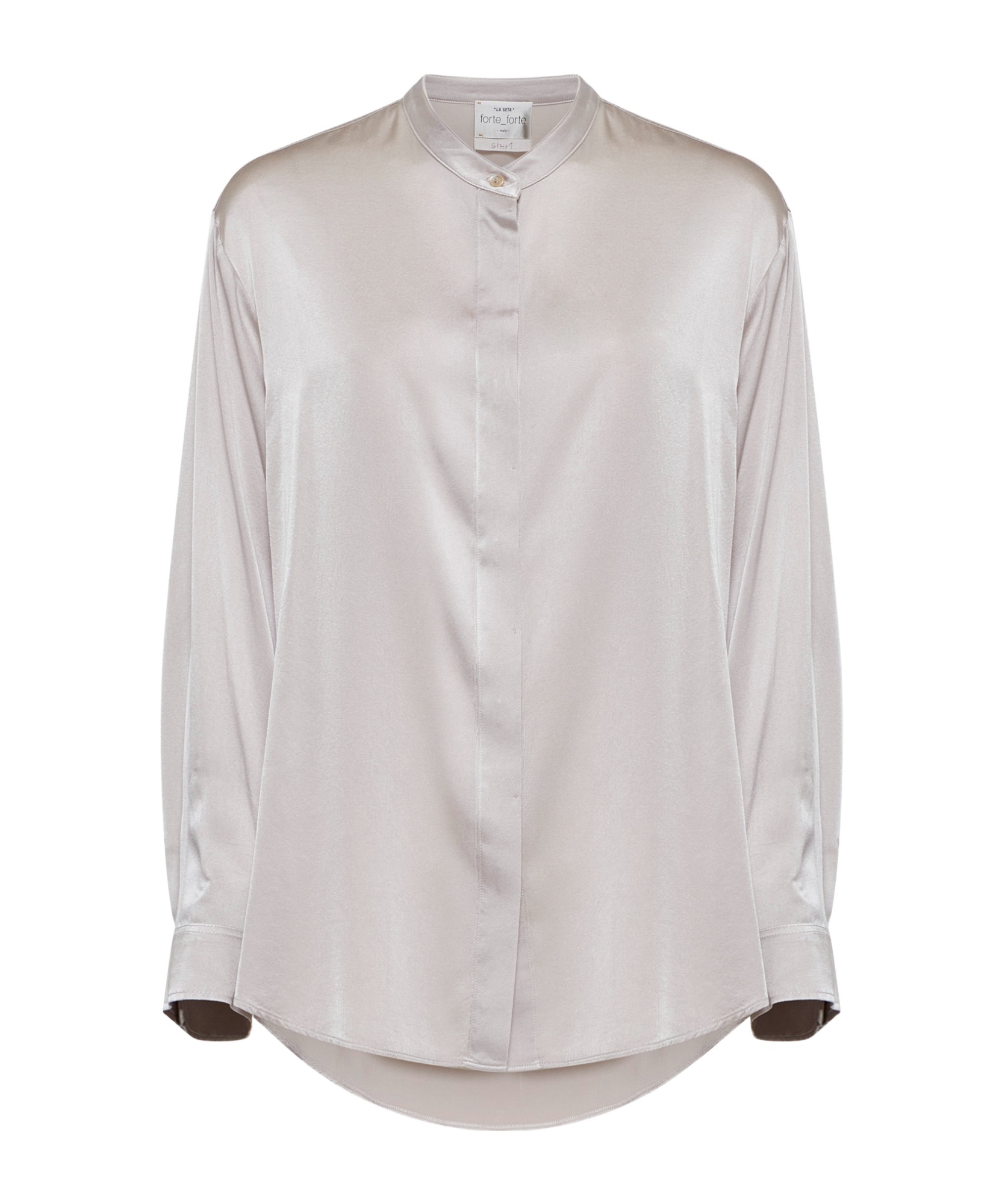 Forte Forte Long-sleeved Shirt In White