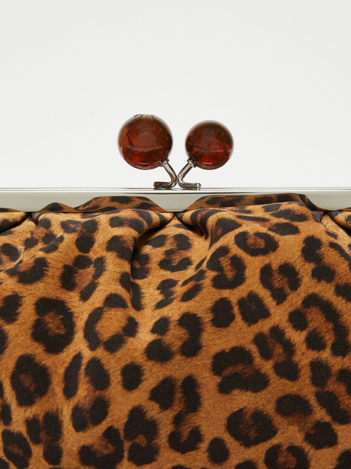 WEEKEND MAX MARA LARGE SPOTTED SUEDE PASTICCINO BAG