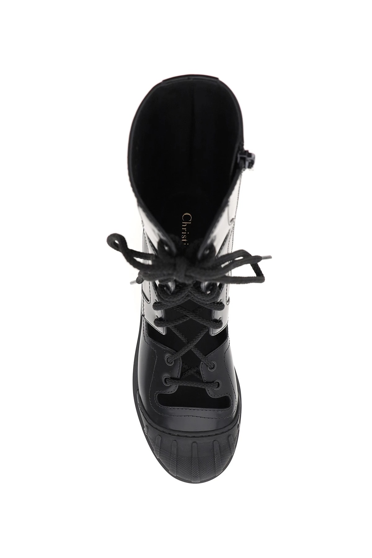 Dior Laced Boots In Black