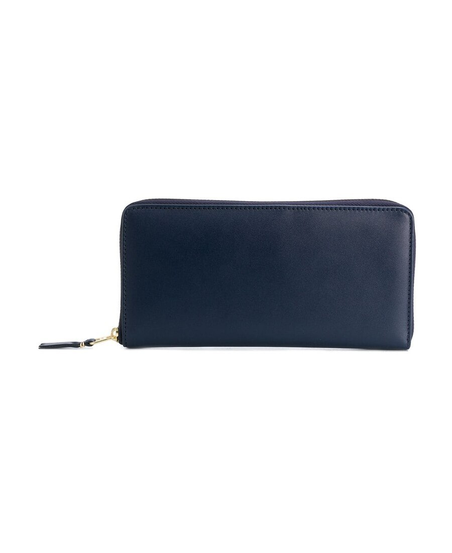 Comme Des Garçons Zip Around Wallet In Black