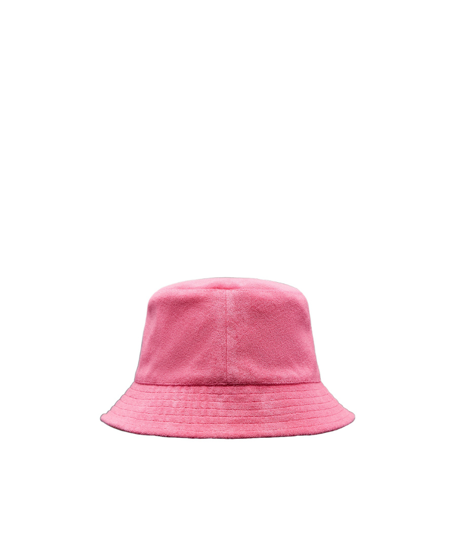 Moncler Reversible Logo-patch Bucket Hat In Red