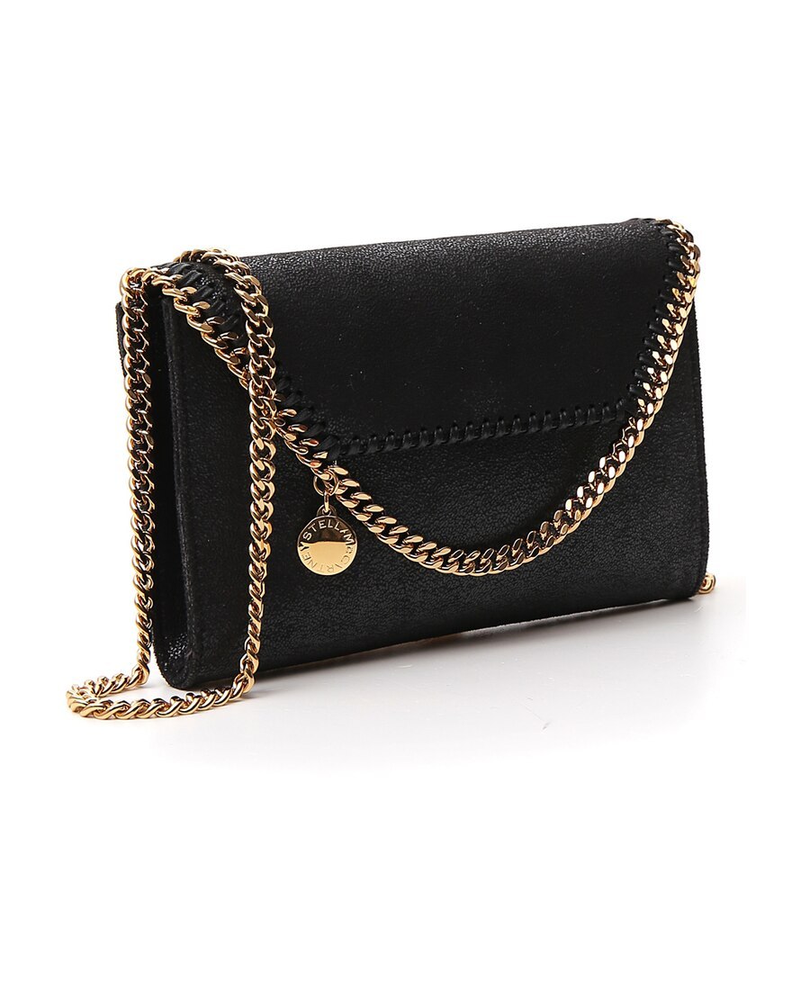 Stella Mccartney Falabella Shoulder Bag In Black