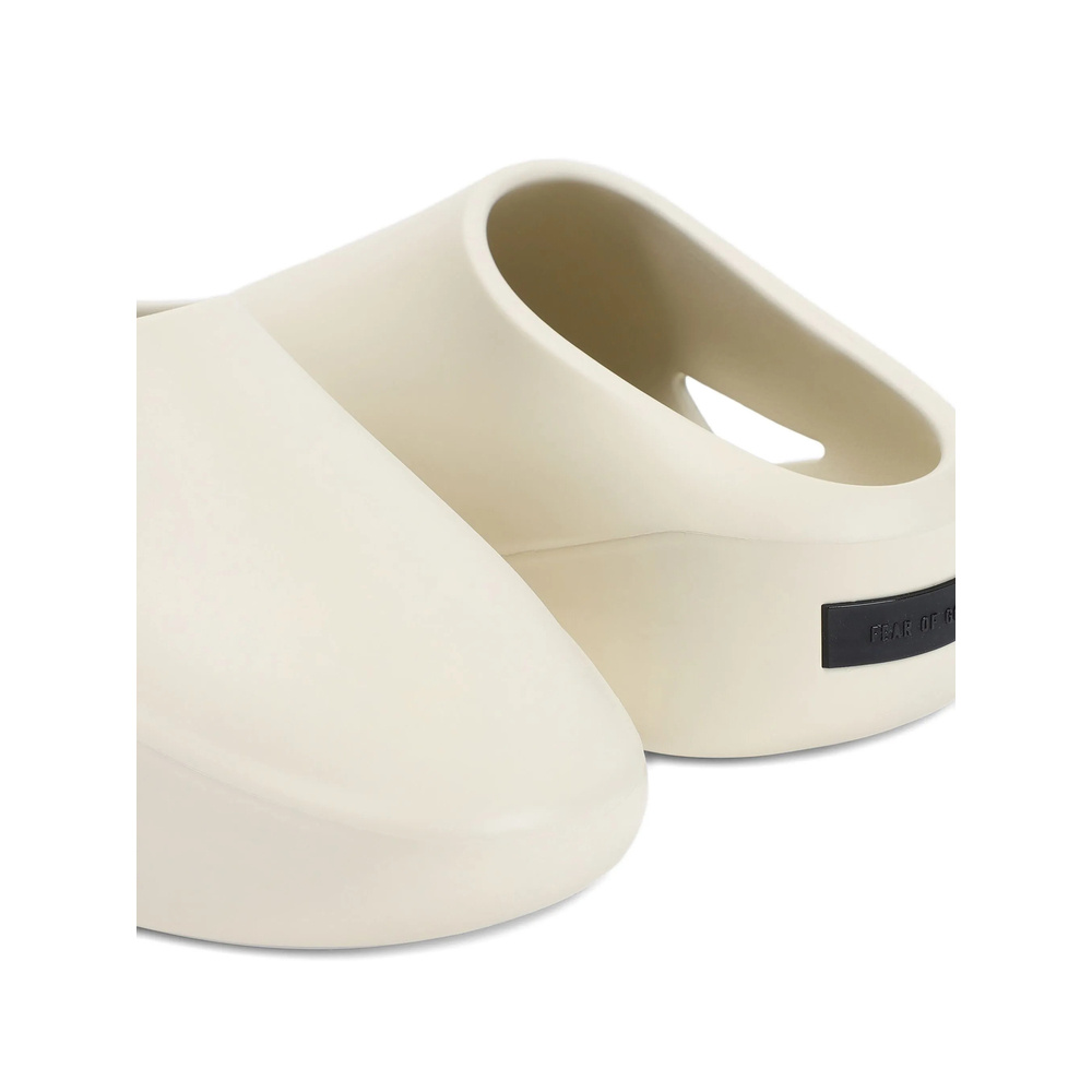Fear Of God Logo Patch Slip-on Runner Sneakers In Neutral