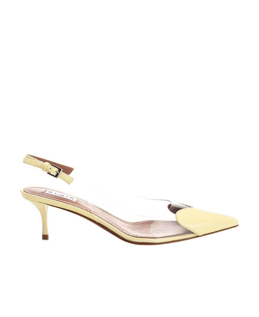 Alaïa Open-heeled High Heels In White