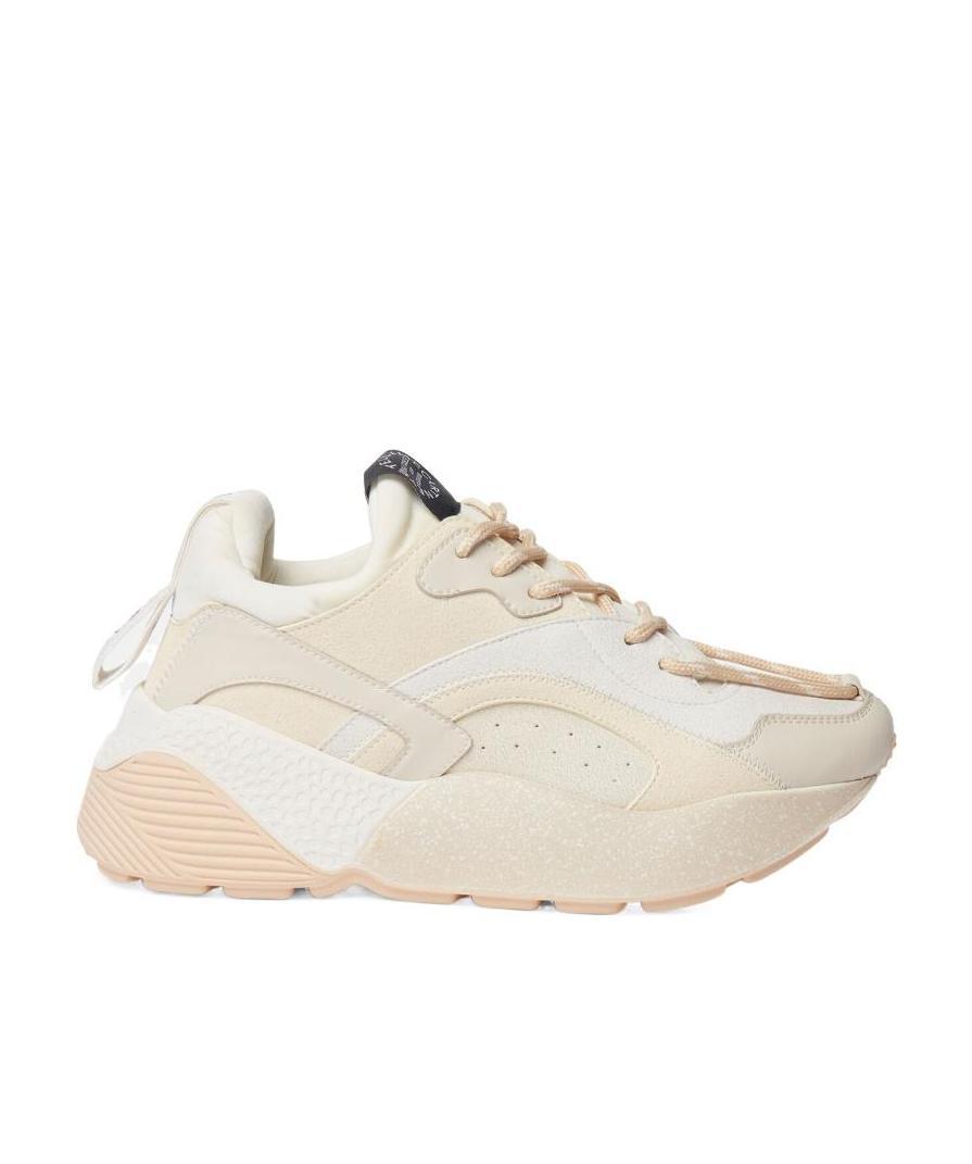 Shop Stella Mccartney Eclypse Low-top Sneakers In Nude