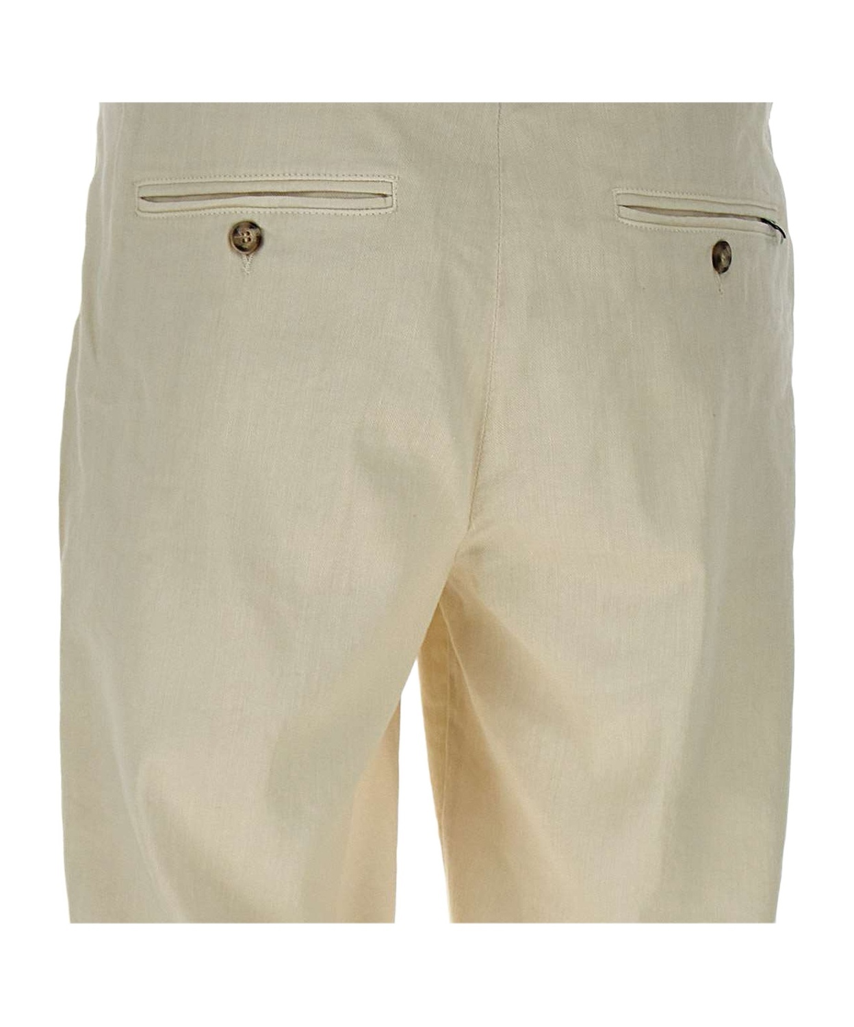 Re-hash Belt-loop Casual Pants In Neutral