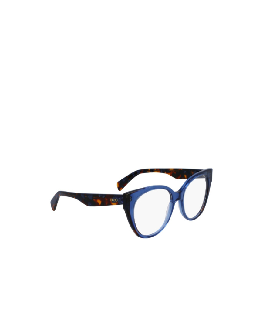 Liu •jo Logo Flat Mirror In Blue