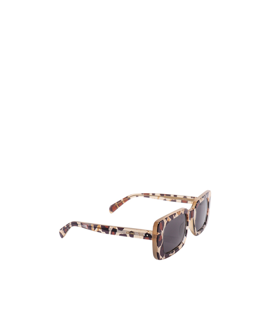Celine Square S213 Sunglasses In Acetate In Gray