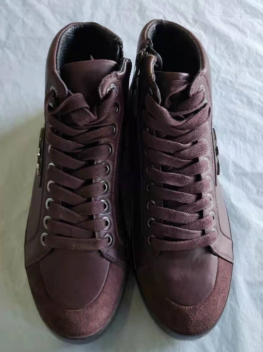 Emporio Armani Tie Casual Sports Shoes In Black