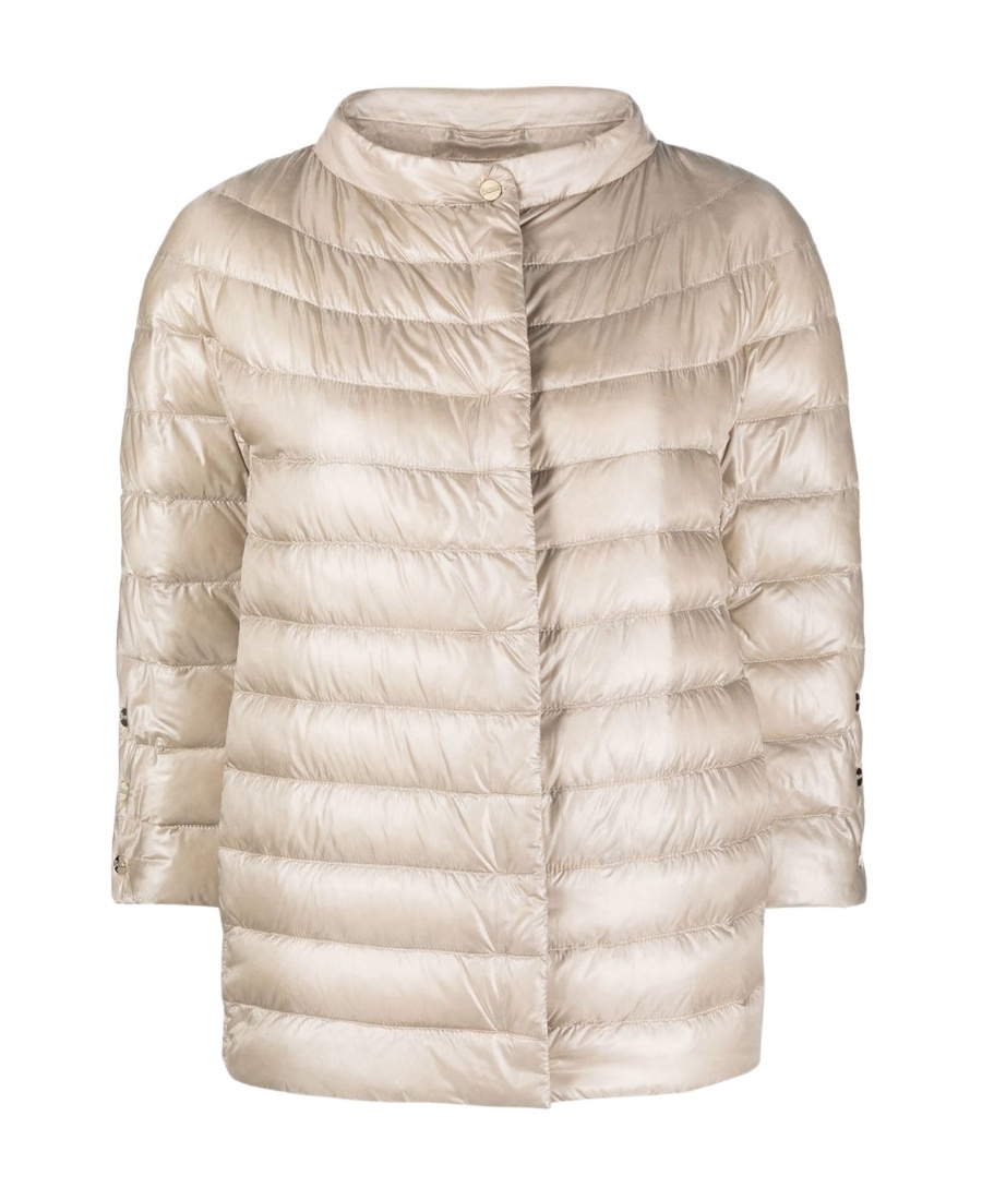 Herno Reversible Nylon Down Jacket In Nude