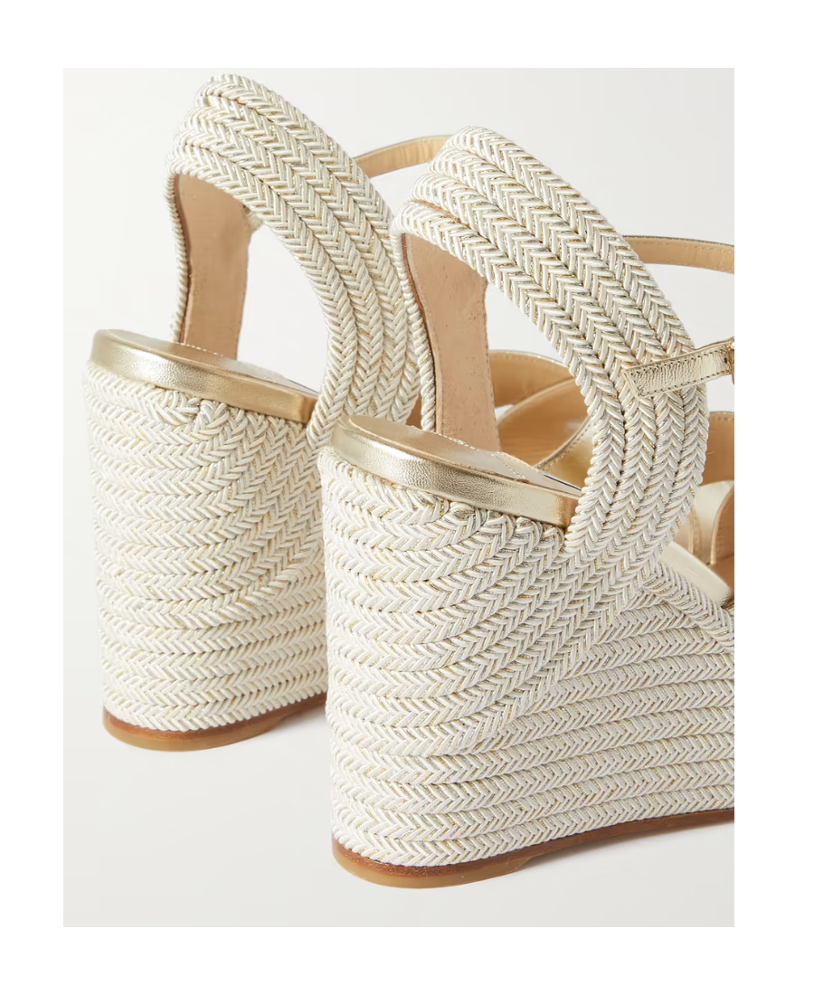 Jimmy Choo Dellena 100 Wedge Sandals