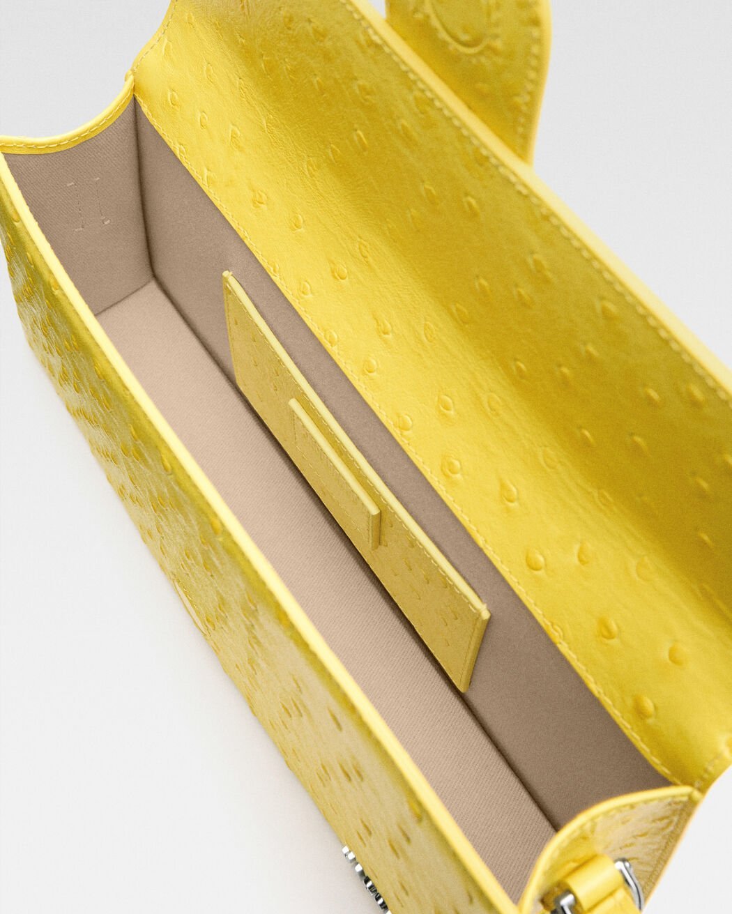 Jacquemus Long Flip Shoulder Bag In Yellow
