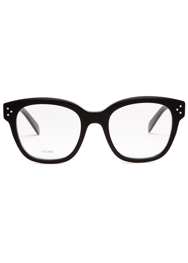 Celine Square-frame Optical Glasses In Black