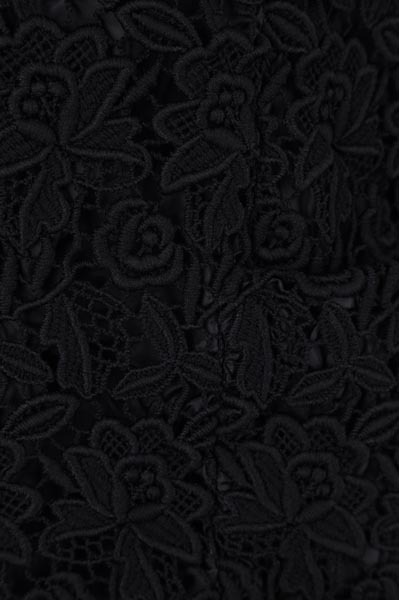 COMME DES GARÇONS LACE SINGLE-BREASTED SUIT JACKET