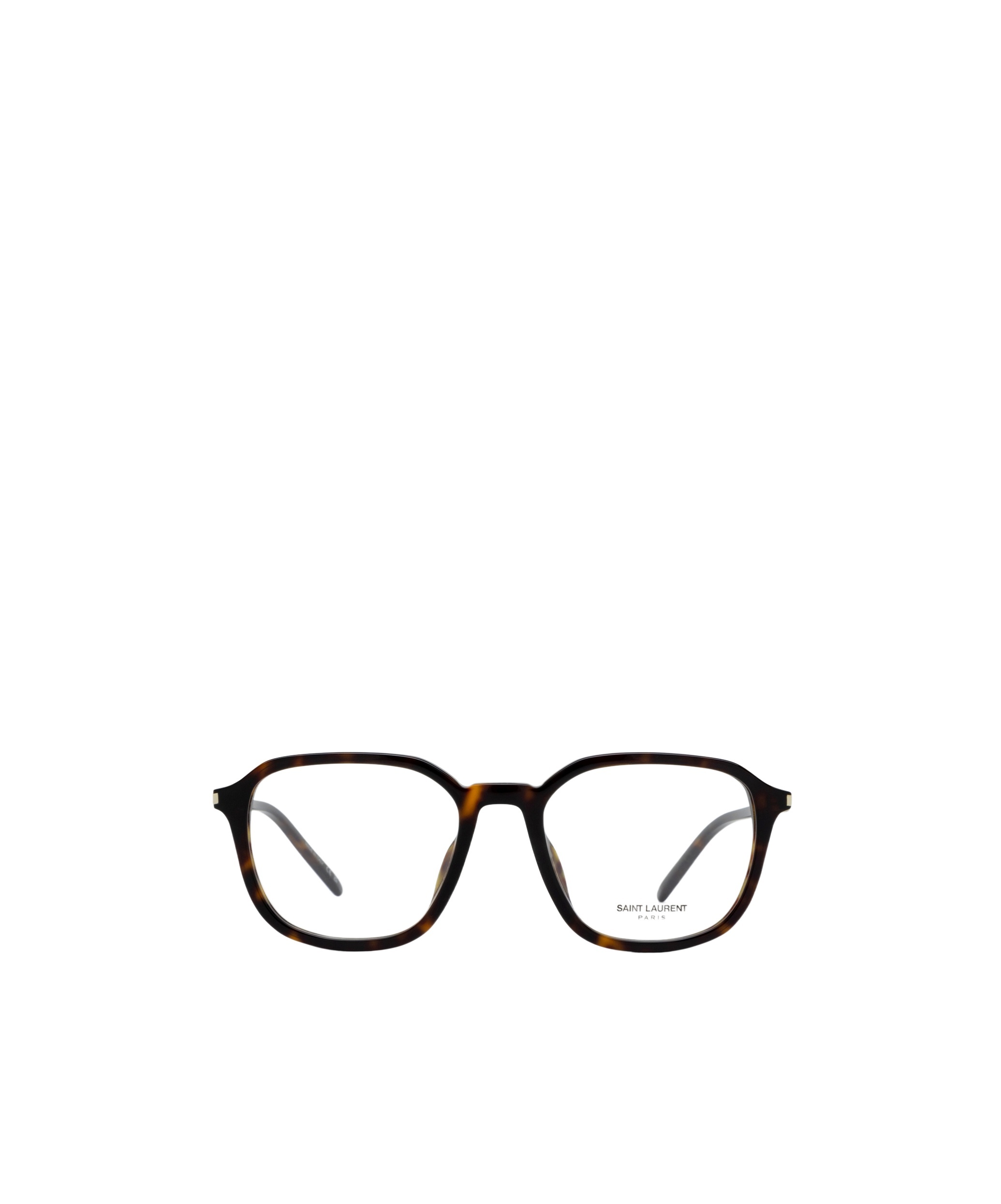 Saint Laurent Logo Flat Mirror In Black