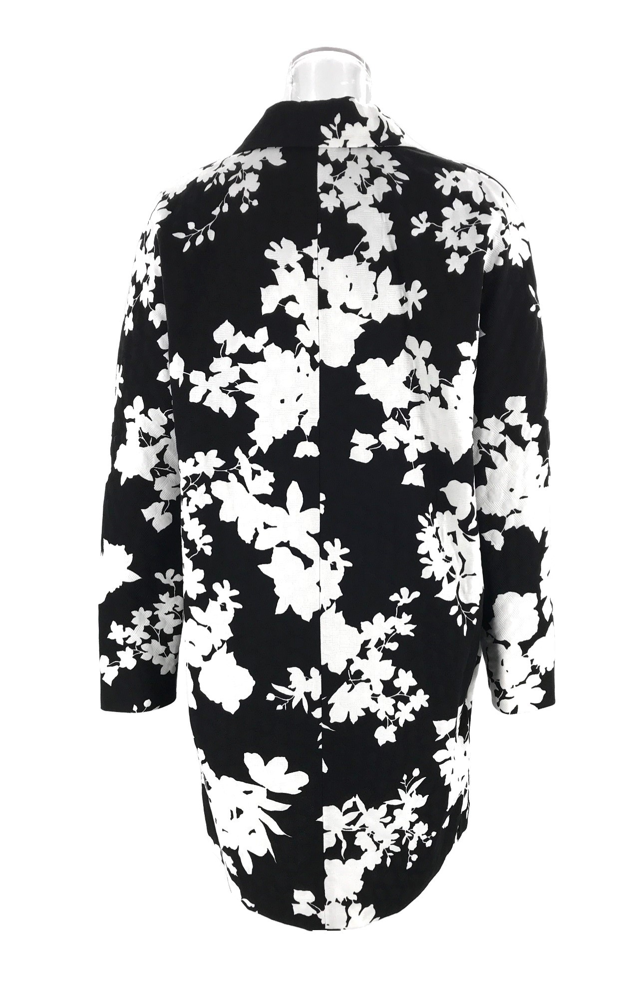 Max Mara Long-sleeved Windbreaker In Black