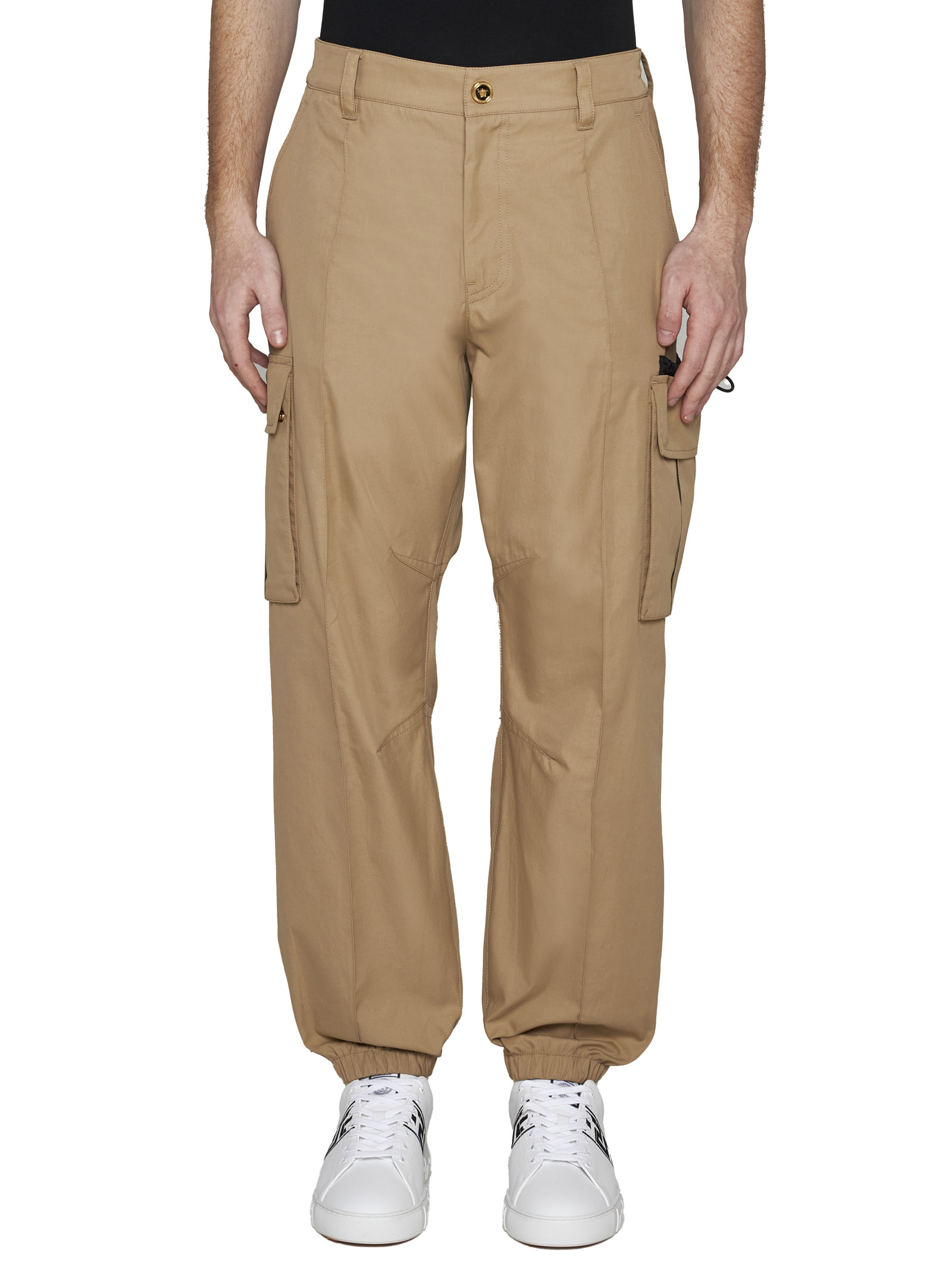 Versace Pants In Nude