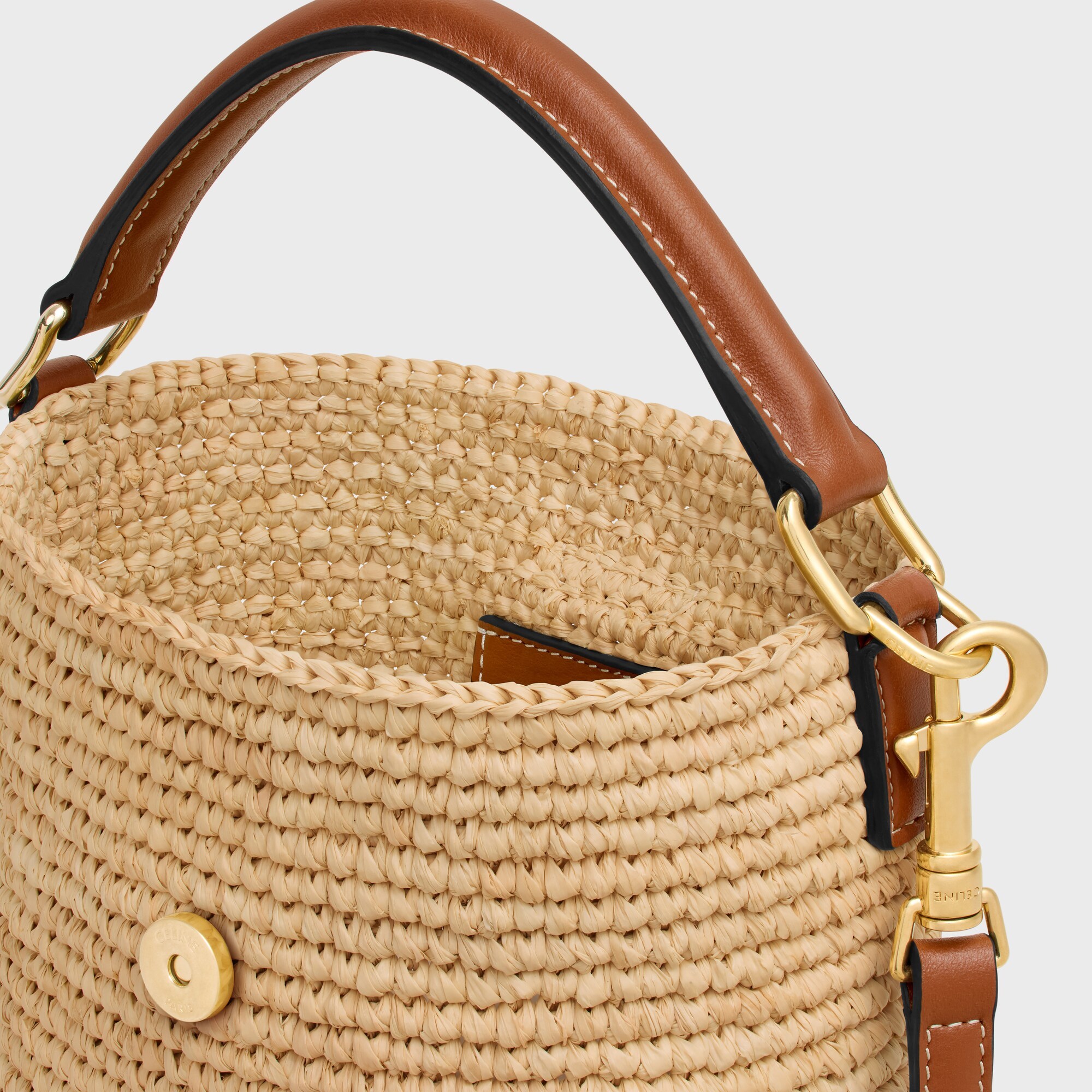 Celine Mini Logo Shoulder Bag