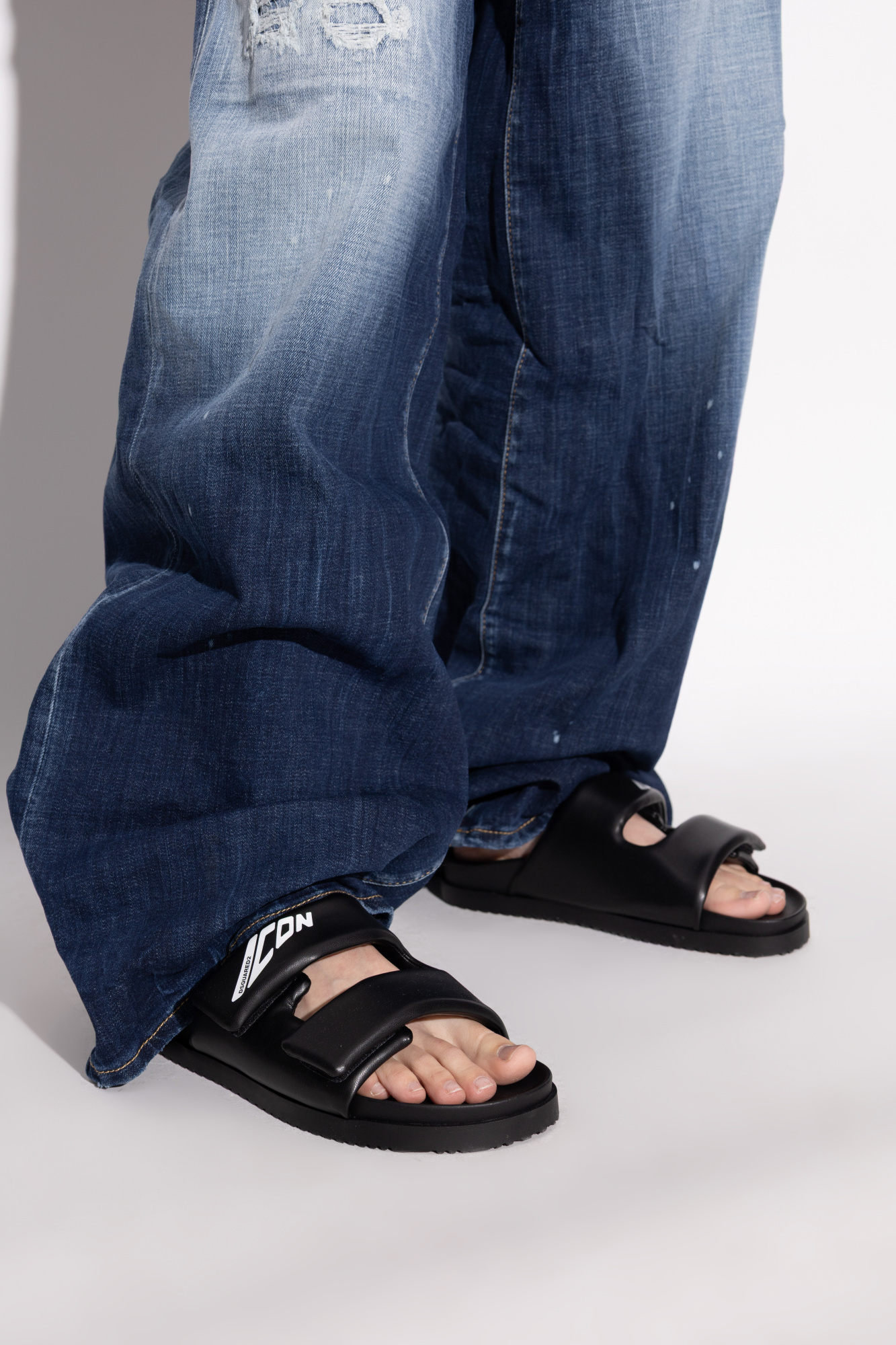 Dsquared2 Logo Printed Slides