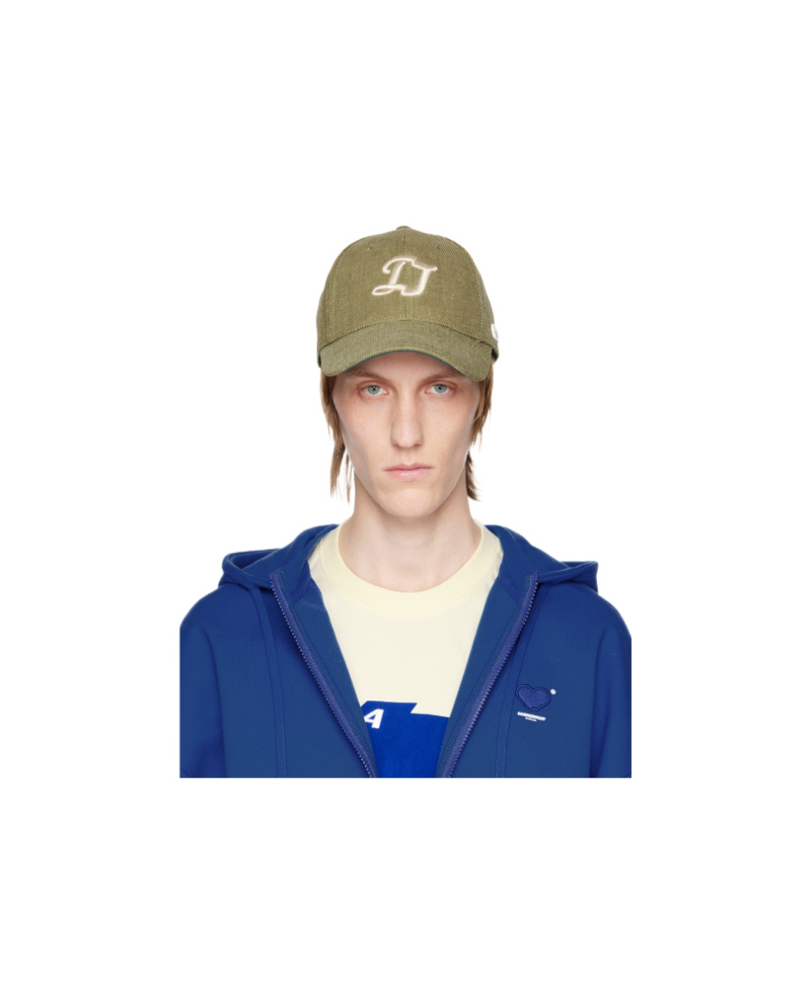 Ader Error Cursive Trs Baseball Cap In Blue