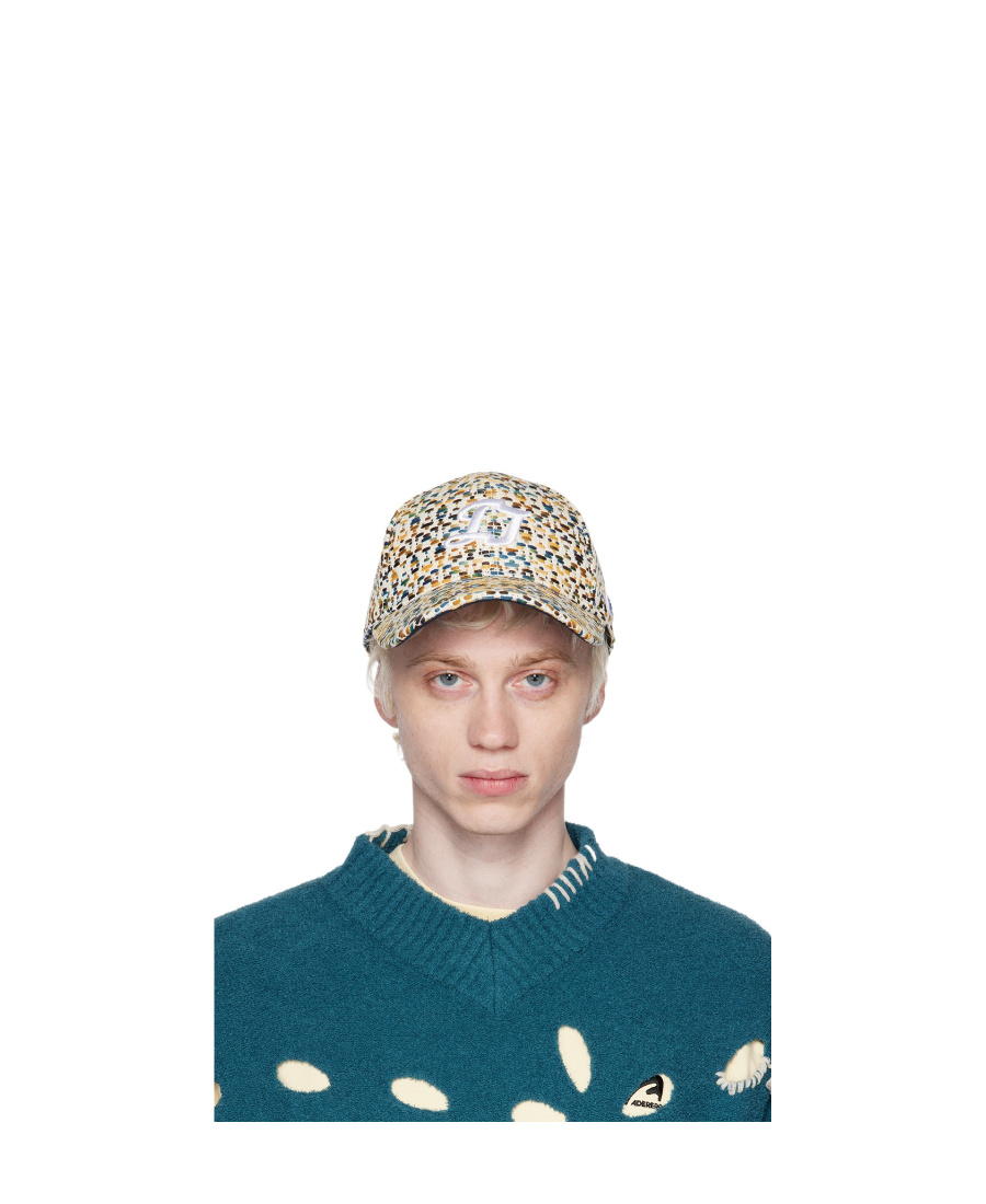 Ader Error Logo Baseball Cap In Blue