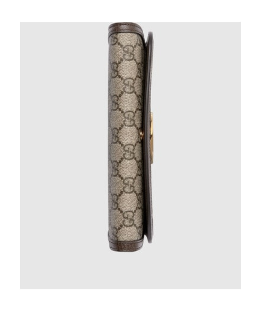 Gucci Blondie Continental Chain Wallet In Nude
