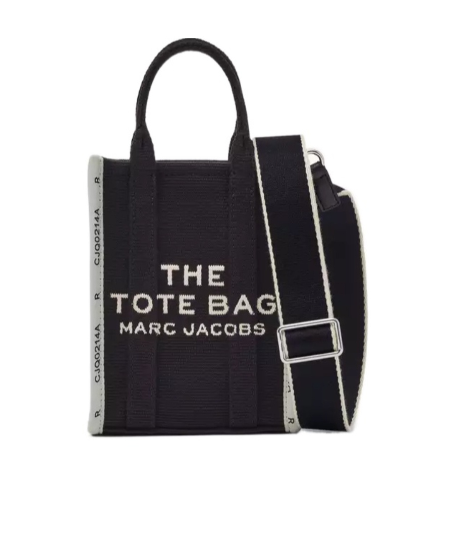 Marc Jacobs The Jacquard Crossbody Tote Bag In Black