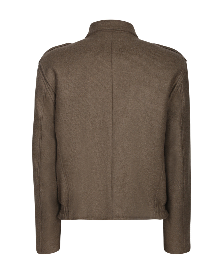 Dsquared2 Wool-blend Livery Jacket In Brown