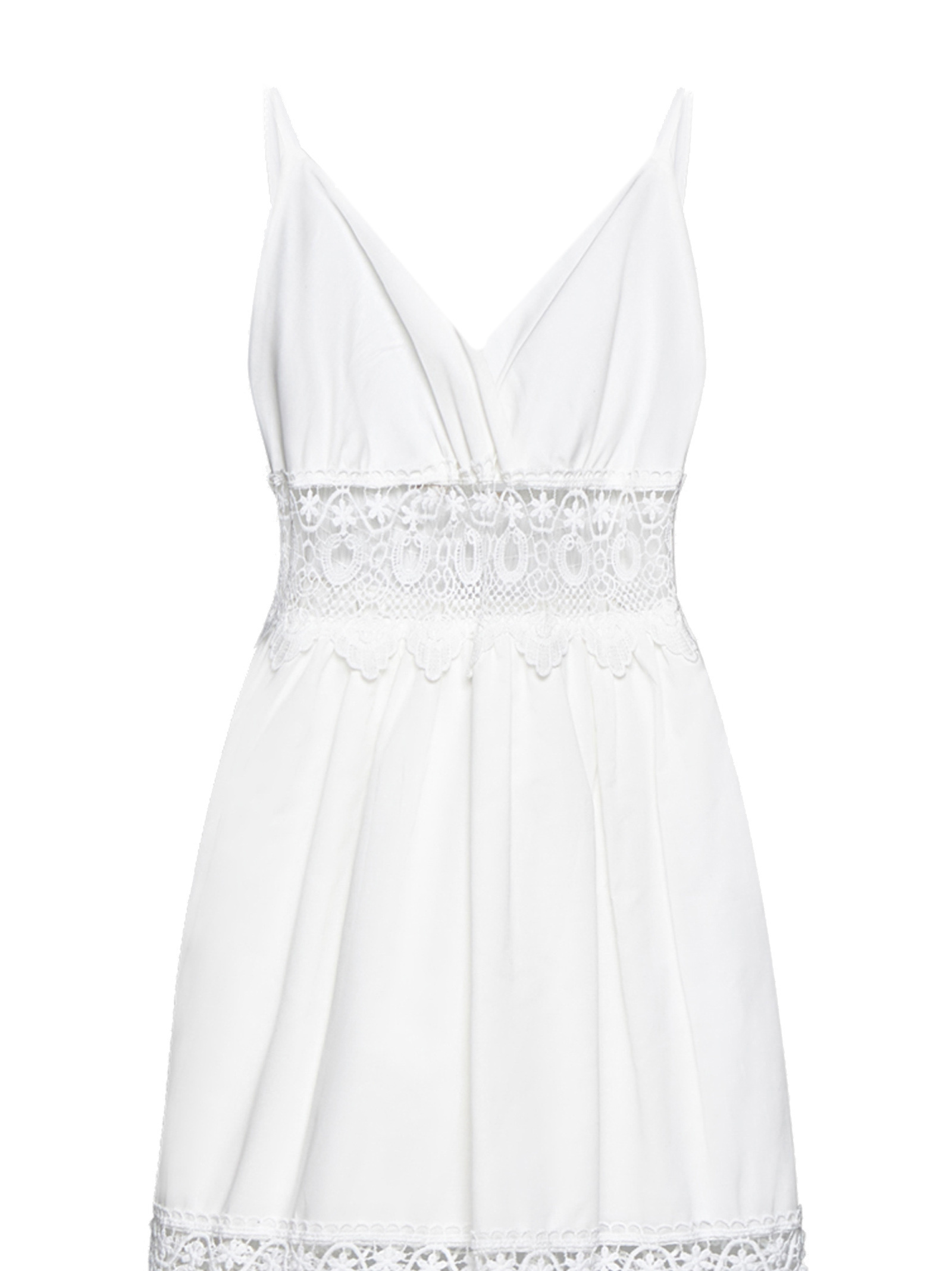 Kaos Dress Woman In White