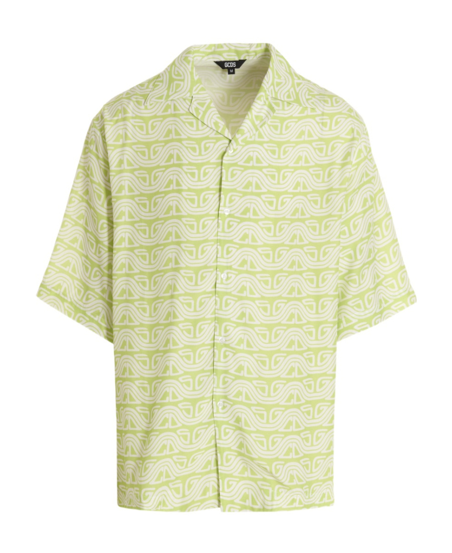 GCDS PRINTED SHORT-SLEEVE SHIRT 