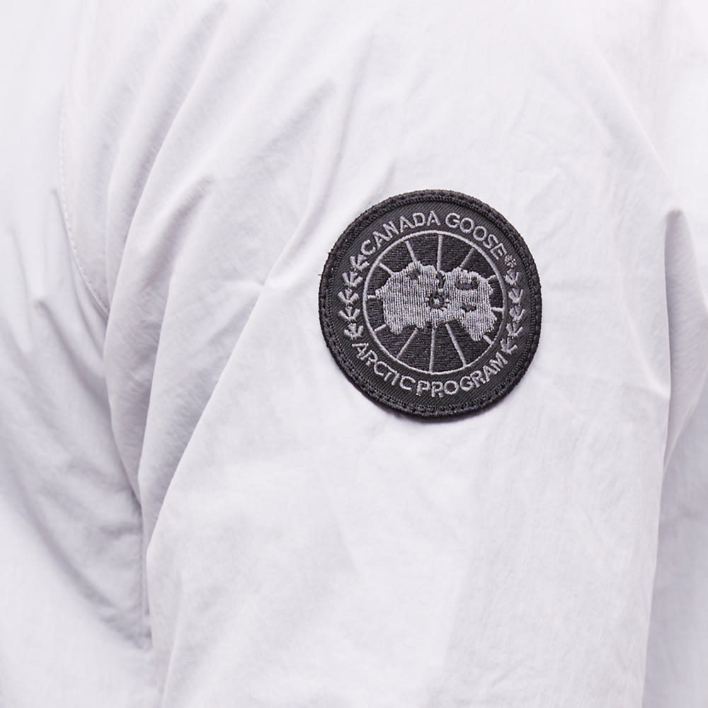 CANADA GOOSE LOGO-PATCH WINDBREAKER JACKET
