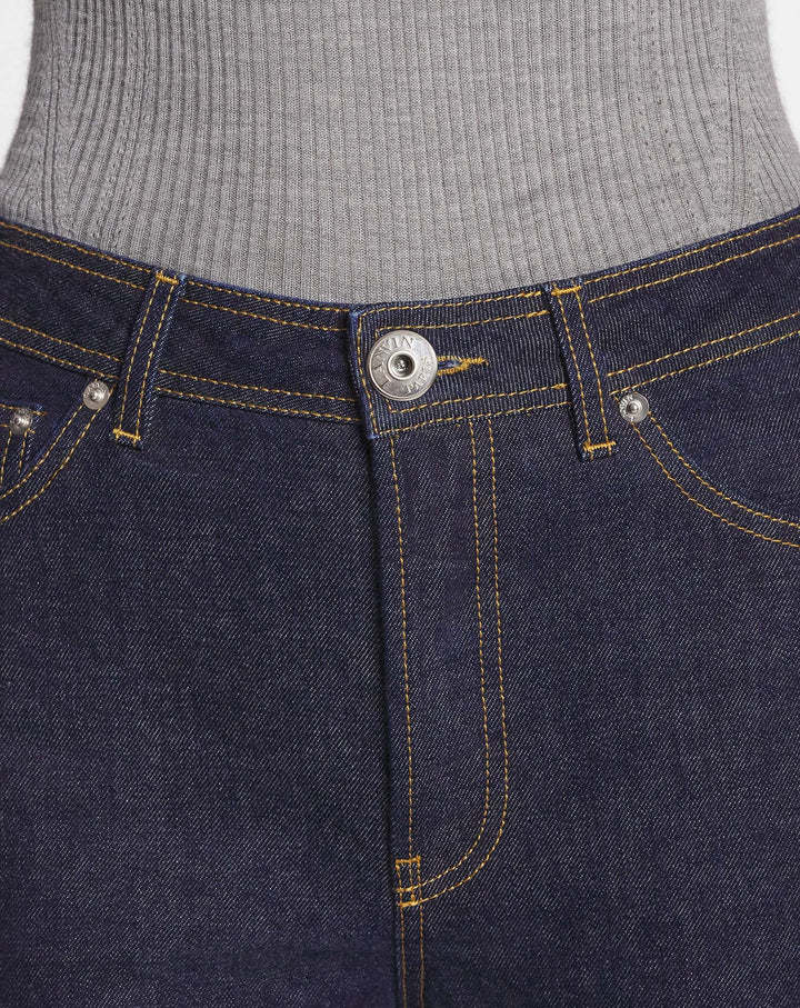 Lanvin Belt-loop Jeans In Black