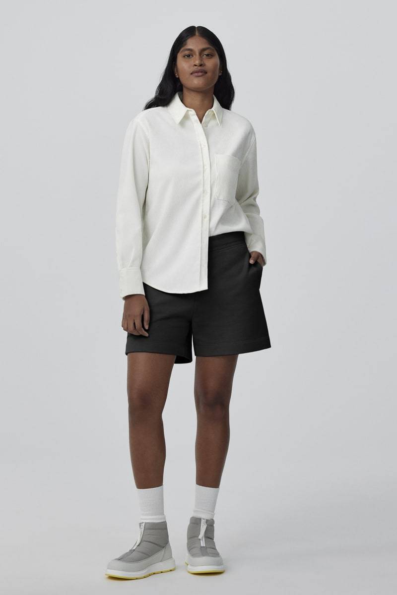 CANADA GOOSE MUSKOKA COTTON SHORTS 